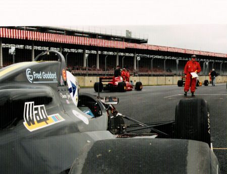 On the grid Silverstone