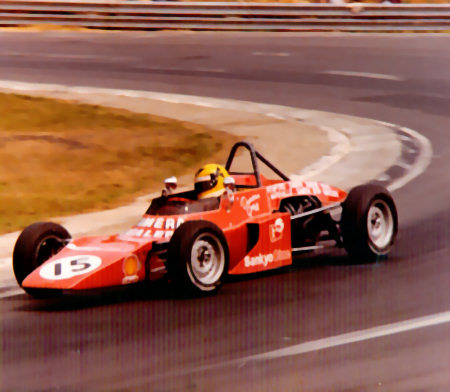 1976 Formula Ford on his way to first win