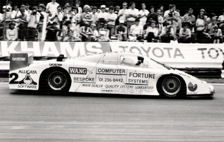 Duncan at the wheel of a Lola 610T DFL