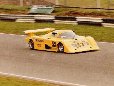 Duncan at speed in his World Sports Car C2